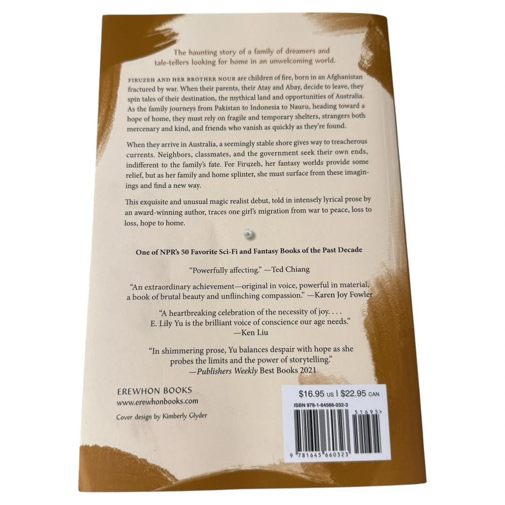 On Fragile Waves by E‎ Lily Yu Paperback Novel Fiction First Edition Book